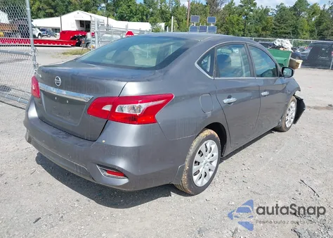 2019 Nissan Sentra S z USA, uszkodzony, nr VIN 3N1AB7AP4KY265339